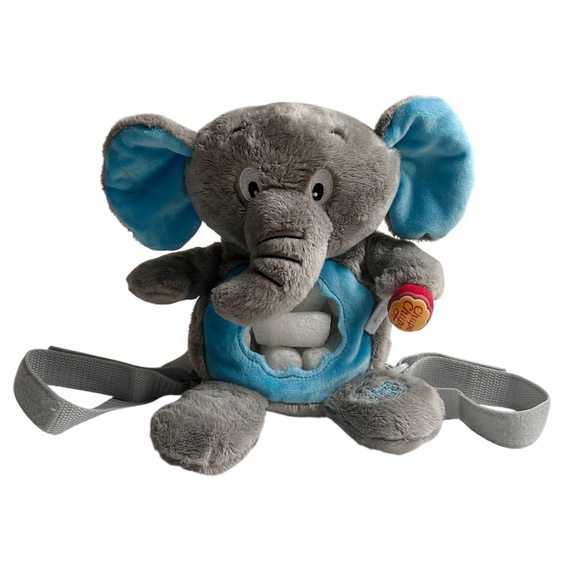 Chupa Chups Cuddly Elephant Stuffed Animal Backpack - Picture 1 of 9